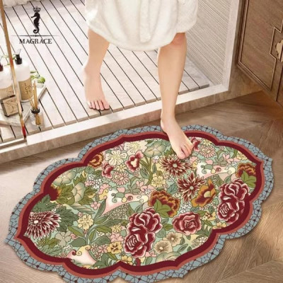 Thảm trải sàn hoa nghệ thuật Magrace Paris Hàng chính hãng