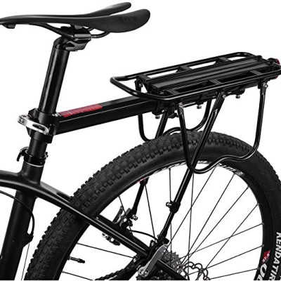 Kệ Yên Sau Gác Ba Ga Gắn Thêm Phía Sau Cho Xe Đạp Vào Cốt Yên (Tích Hợp Kèm Chắn Bùn) Đa Năng Điều Chỉnh Hợp Kim Nhôm Cao Cấp Cho Xe Đạp Leo Núi Địa Hình Mai Lee