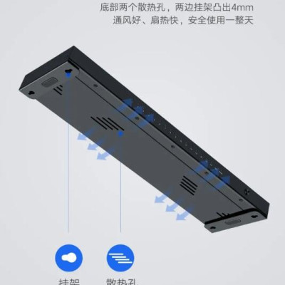 Ugreen UG4021840218TK Màu Đen Bộ chia HDMI 1 ra 16 hỗ trợ phân giải FULL HD - HÀNG CHÍNH HÃNG