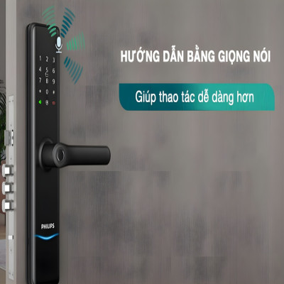 Bộ khóa cửa thông minh . Thương hiệu Hà Lan cao cấp Philips. Hàng chính hãng