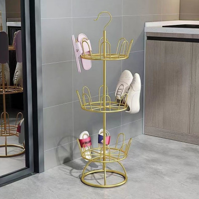 Giá  kệ phơi giày dép thép không gỉ 360 độ giản nhiều tầng để ngoài trời ban công lưu trữ gia đình- hàng loại 1 - Chính hãng MINIIN 