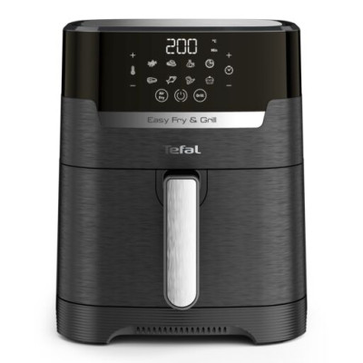Nồi chiên, nướng không dầu điện tử Tefal 2 trong 1 EY505815, Dung tích lòng nồi 4.56L / sử dụng 4.2L /1.2kg- Hàng chính hãng