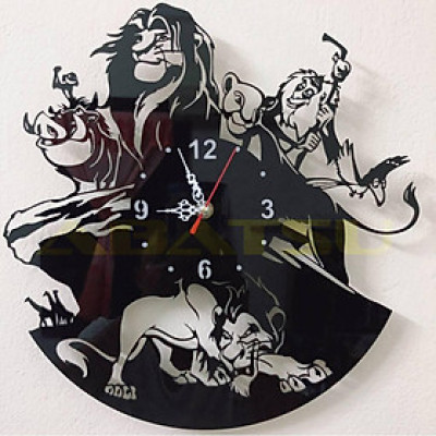 Đồng Hồ Treo Tường "Vua Sư Tử" – Hồi Ức Tuổi Thơ Ngay Trong Không Gian Sống