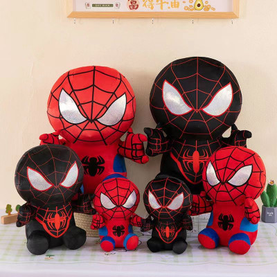 Gấu bông siêu anh hùng người nhện (Spiderman) 25cm-->50cm mẫu mới 2 màu đỏ đen siêu hot siêu cute cho bé, hàng xịn cao cấp loại 1 an toàn cho trẻ nhỏ
