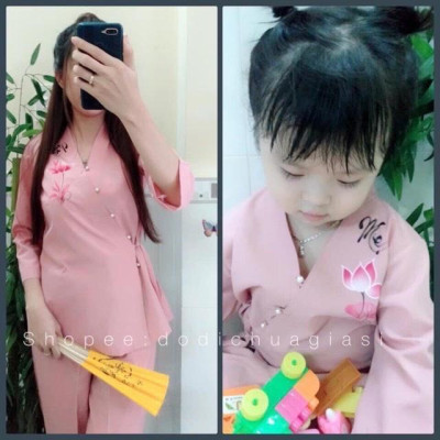 ĐỒ LAM ĐI CHÙA -Thư Pháp