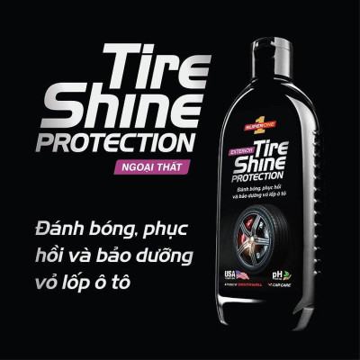 Kem Đánh Bóng Bảo Dưỡng Vỏ Lốp Ô Tô SUPERONE Tire Shine Protection - Exterior SOUTHWALL B204
