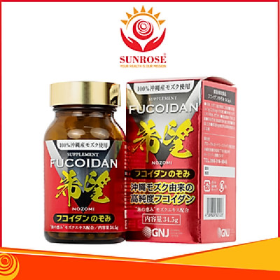 THỰC PHẨM BẢO VỆ SỨC KHỎE VIÊN NANG TẢO MOZUKU FUCOIDAN NOZOMI  ( 150 viên)