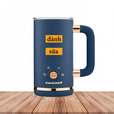 Máy đánh sữa tạo bọt chuyên nghiệp 4 in 1 Kahchan- Hàng Chính hãng