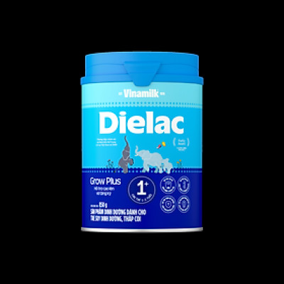 HỘP SỮA BỘT  VINAMILK DIELAC GROW PLUS 1+ 900G (CHO TRẺ TỪ 1 - 2 TUỔI)