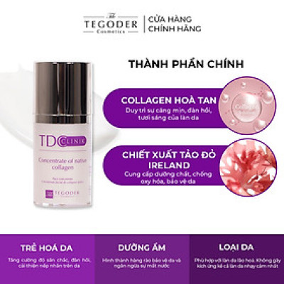 Collagen tảo đỏ căng mịn da Tegoder Concentrate Of Native Collagen 50 ml Mã 6811
