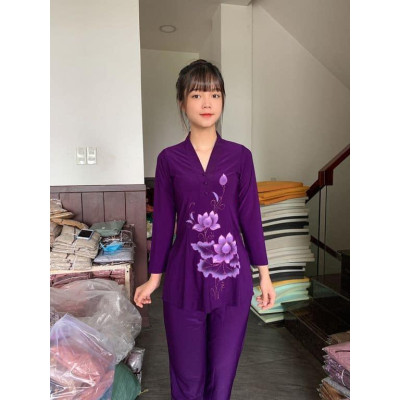 ĐỒ LAM ĐI CHÙA  PHÁP PHỤC PHẬT GIÁO 