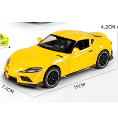 3211D Mô hình xe ô tô kim loại pull-back - bộ 12 chiếc (KT 15x6.5x4.5cm)