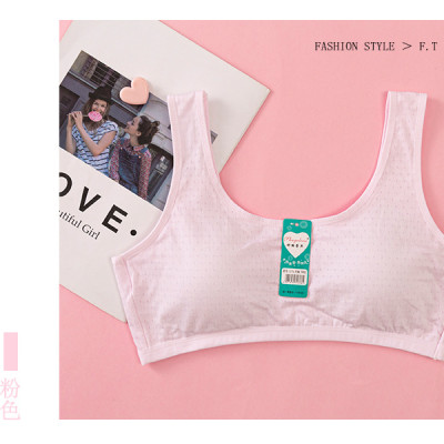 Áo Lót Nữ Học Sinh Ba Lỗ Cotton Thông Hơi Mút Liền 1376 – Êm Ái, Thoáng Mát