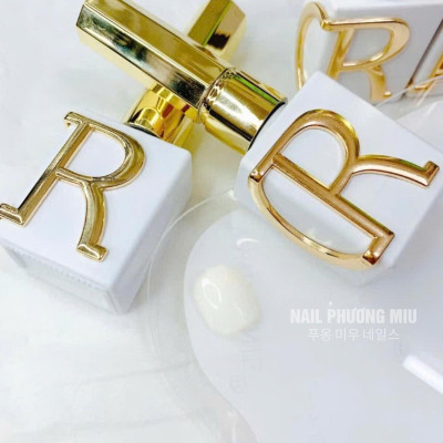 Sơn Gel Màu Trắng Sữa CR05 Cao Cấp 15ml Làm Nail Đẹp Dịu Dàng, Sơn Dirse Trắng Sữa Chua Đậm Mướt, Lên Màu Chuẩn Cho Móng Đẹp Quý Phái