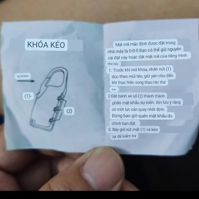 Khóa Vali Columbia , khóa Balo, khoá hành lý bằng mã số tiện dụng, an toàn - Hàng chính hãng