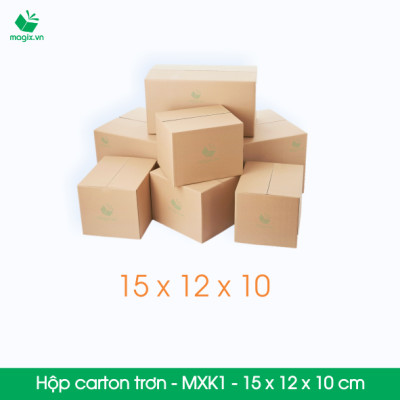 MXK1 - 20 Thùng hộp carton 15x12x10 cm