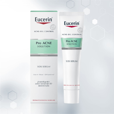 Tinh Chất Eucerin Dưỡng Cho Da Mụn Pro Acne Solution SOS Serum 40ml