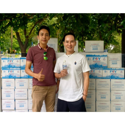 Lốc 6 Chai Nước kiềm FOY Artist Series 2024 loại 350ml