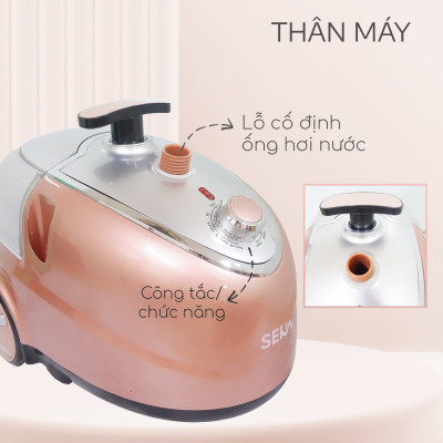 Bàn Là Cây Hơi Nước SEKA SK479 Kèm Bàn Ủi Công Suất 2000W Dễ Dàng Sử Dụng, Phù Hợp Nhiều Loại Vải- Hàng Chính Hãng