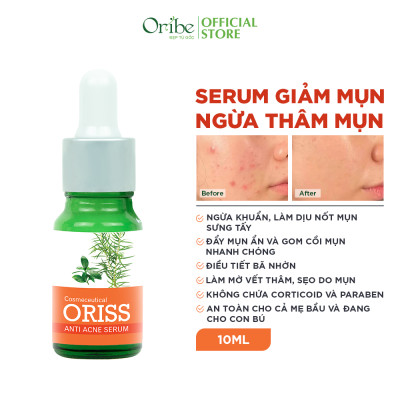 Serum Giảm Mụn Oriss Tinh Chất Tràm Trà Hỗ Trợ Mờ Thâm Sạch Mụn 10g