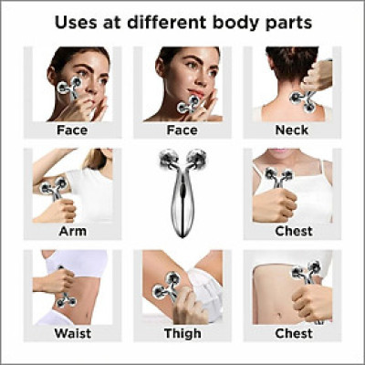 Cây Lăn Mặt Nâng Cơ 3D, Nâng Cơ Body Giúp Thon Gọn Cơ Thể và Massage Mặt Giá Tốt B0141