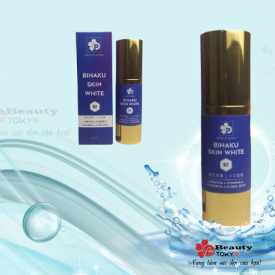 Kem Dưỡng Trắng Sáng, Trẻ Hóa Da Bihaku Skin White 30ml