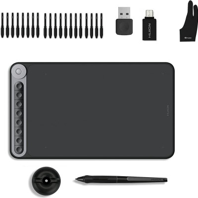 HUION inspiroy Dial Q620M Graphic Tablets - Bảng vẽ Cảm ứng - Hàng chính hãng