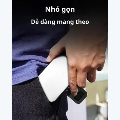 Đèn Led F6 Kẹp Điện Thoại / Laptop Dùng Để Livestream, Chụp Hình Có 3 Chế Độ Sáng Có Thể Điều Chỉnh Và Sạc - Hàng chính hãng