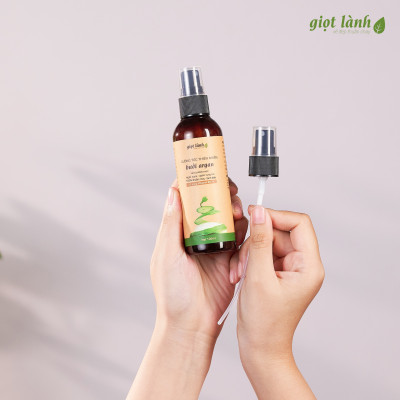 Xịt bưởi hỗ trợ mọc tóc, xịt dưỡng tóc giúp hỗ trợ kích mọc, giảm gãy rụng, thơm tóc Giọt Lành 100ml