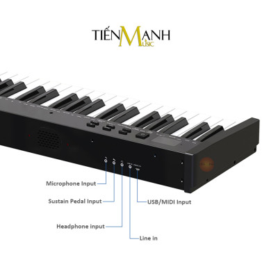 [Mẫu Mới, Cao Cấp] Đàn Piano Điện Konix PH61S - 61 Phím Nặng Cảm Ứng Lực PH61 Có 2 Loa Lớn Và Midi Keyboard Hàng Chính Hãng