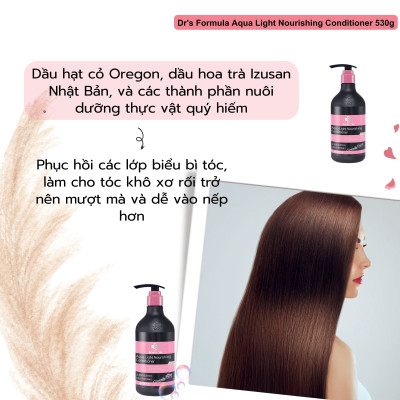 Dầu Xả Dưỡng Tóc Bóng Mượt Dr