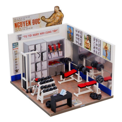 Mô Hình Tự Lắp Ráp DIY Sài Gòn Xưa - Thế Giới Tí Hon - CH135-01 - Tạ