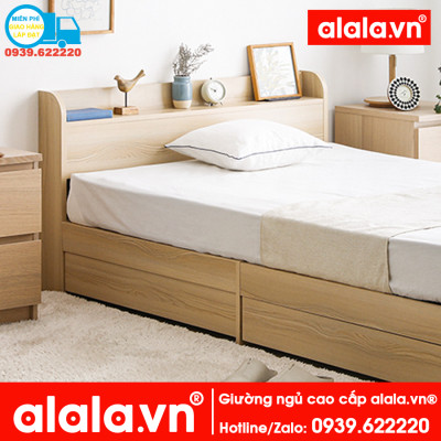 Giường ngủ cao cấp Infiniti - Thương hiệu alala.vn (1m6x2m)