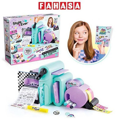 Đồ Chơi Dụng Cụ Trang Trí Sổ 3 Trong 1 - Style 4 Ever OFG275