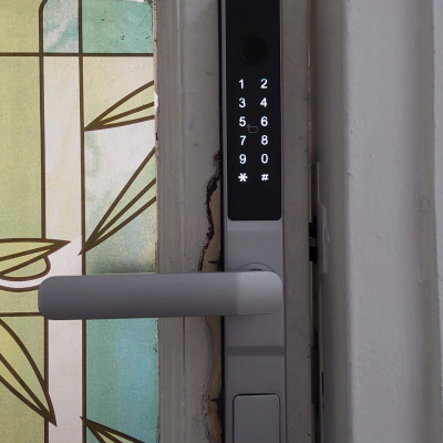 Khóa Vân Tay lắp cho cửa Xingfa F09  APP TTlock Bluetooth - Hàng nhập khẩu