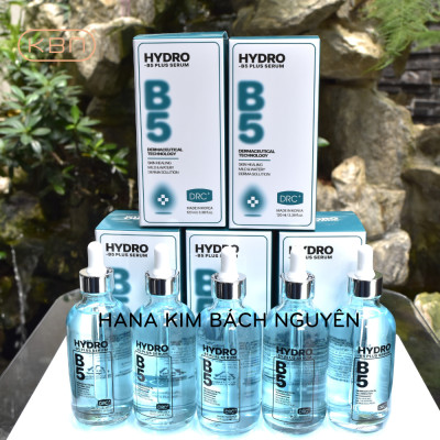 SERUM 5 CHAI HYDRO B5 PLUS 120ml Tặng 50g Mặt Nạ Dẻo (Dưỡng ẩm, Phục hồi, Tái tạo da) - Hàng Chính Hãng