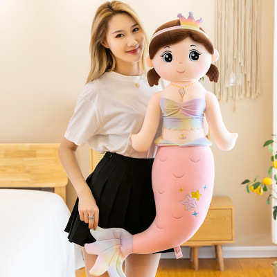 Búp bê gấu bông nàng tiên cá quà tặng thú nhồi bông cao cấp