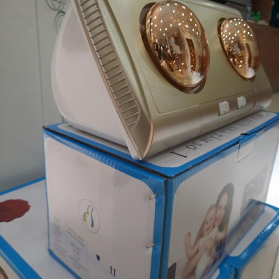 Đèn Sưởi ABG CH-B2D 2 Bóng Sưởi, Sưởi Ấm Nhà Tắm, Phòng Ngủ, Phòng Khách - Hàng Chính Hãng