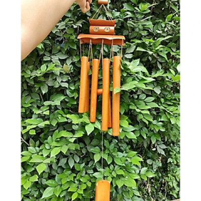 Chuông gió tre đồng tiền may mắn Diệu Tâm