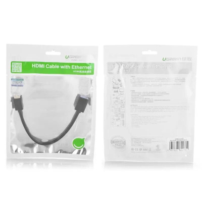 Ugreen UG2013720137TK Màu Đen Đầu chuyển đổi Mini HDMI sang HDMI âm - HÀNG CHÍNH HÃNG