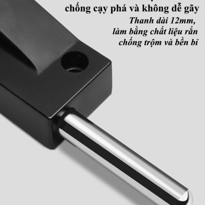 Chốt Khóa Cửa Âm Sàn KUNBE Chốt Núm Xoay Và Kèm Chìa Tích Hợp Lò Xo Bật