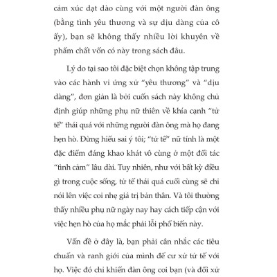 Tâm Lý Đàn Bà - Lý Trí Đàn Ông