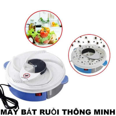 Máy Bắt Ruồi Thông Minh Tự Động – Diệt Sạch Ruồi Muỗi Không Cần Hóa Chất