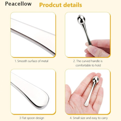 (Hàng Có Sẵn) Cây Lăn Mát Xa Mắt Bằng Hợp Kim Chuyên Dụng Chất Lượng Cao, Thanh Lăn Mắt Chống Bọng Mắt