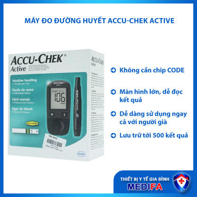 Máy Kiểm Tra Đường Huyết Accu Chek Active