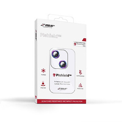 Kính Cường Lực Camera Lens Zeelot Titanium Plshield dành cho iPhone 13/13Mini - Hàng chính hãng