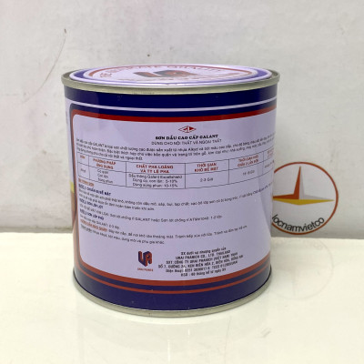 Sơn dầu Galant màu vàng Silver Mist 543 _ 0.8L