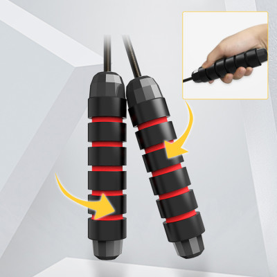 Bộ dây nhảy cá nhân lõi cáp cao cấp tập thể dục (Giao màu ngẫu nhiên)