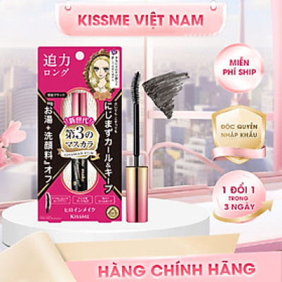 Mascara Màng Flim Chống Trôi Giúp Nâng Cong Và Dài Mi Kissme Heroine Make 6 G