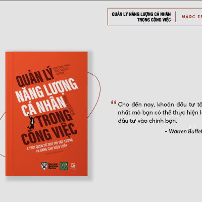 Quản lý năng lượng cá nhân trong công việc - Marc Effron - 1980 BOOKS HCM